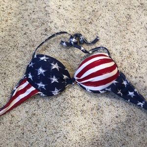 4th or July Push-Up Bathing Suit Top